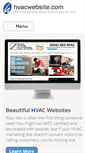 Mobile Screenshot of hvacwebsite.com